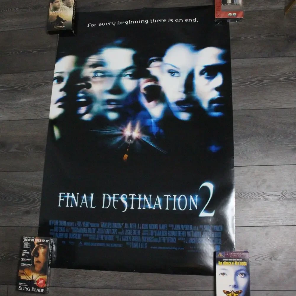 FINAL DESTINATION 2 Original 27x40 Movie Poster 2003 Double Sided Horror